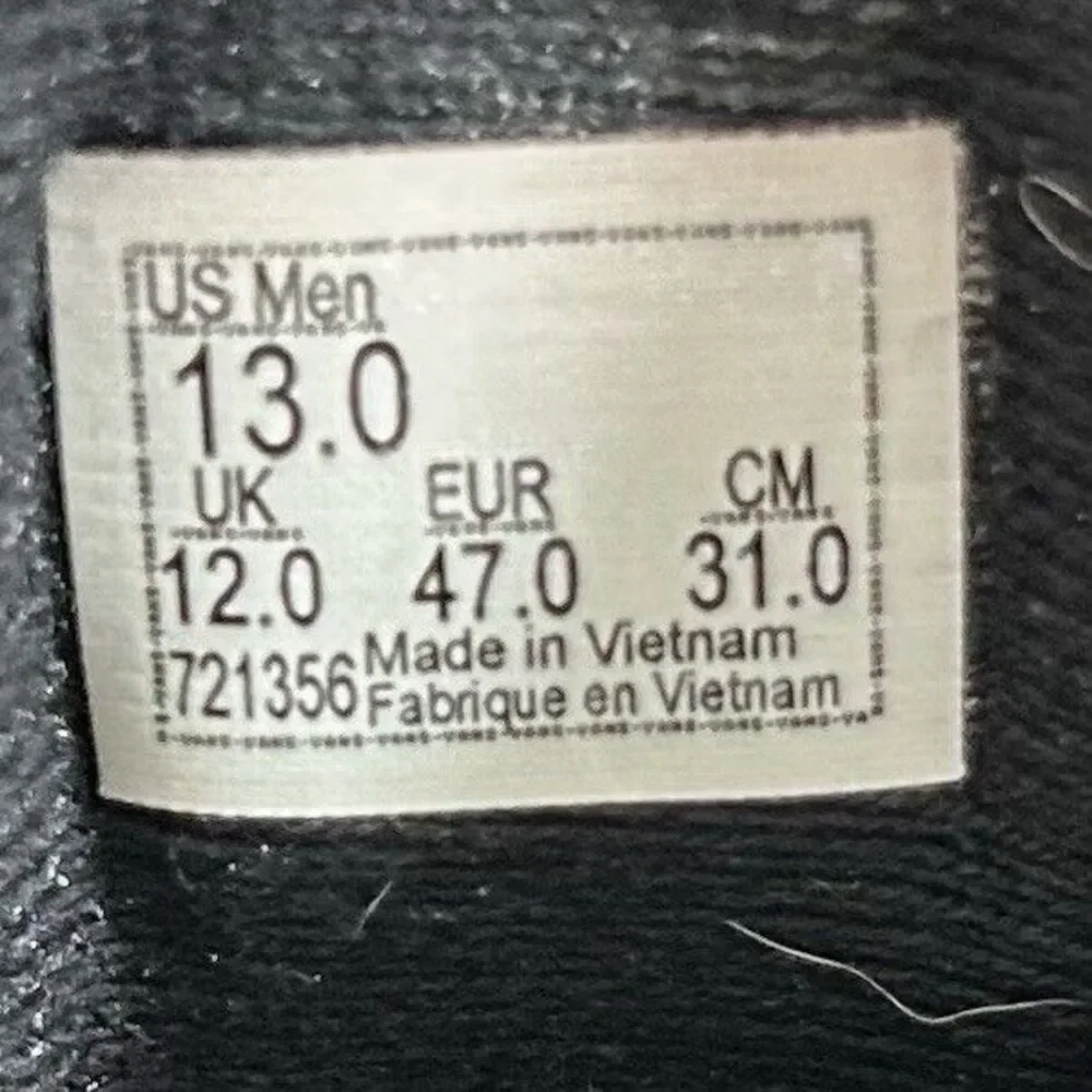 Vans Ward Deluxe Mens Size 13 Gray Brown Casual Athletic Skate Shoes Used